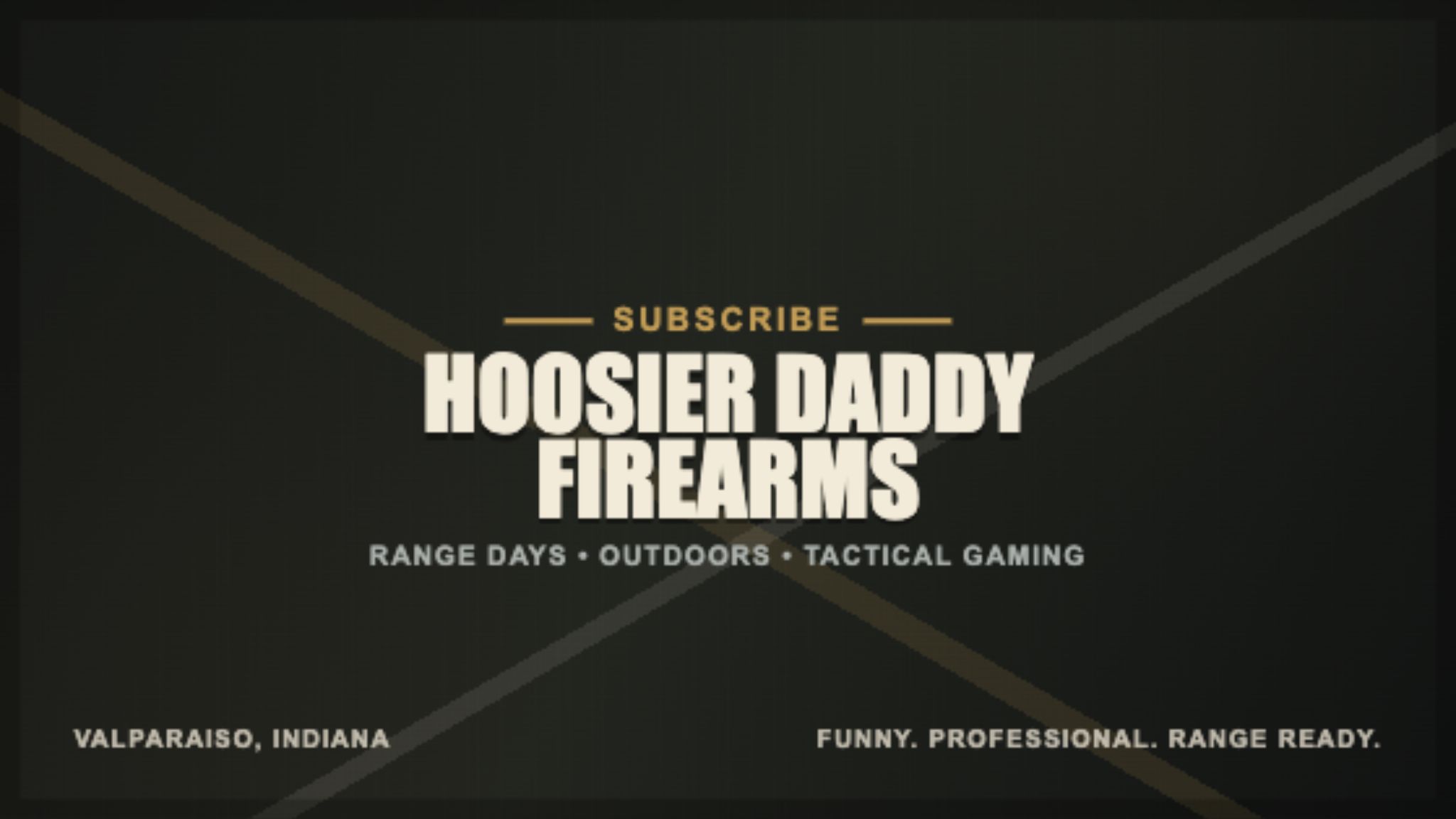 Hoosier Daddy Firearms channel banner