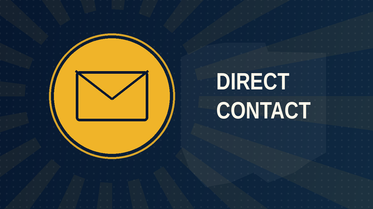 Direct contact badge icon